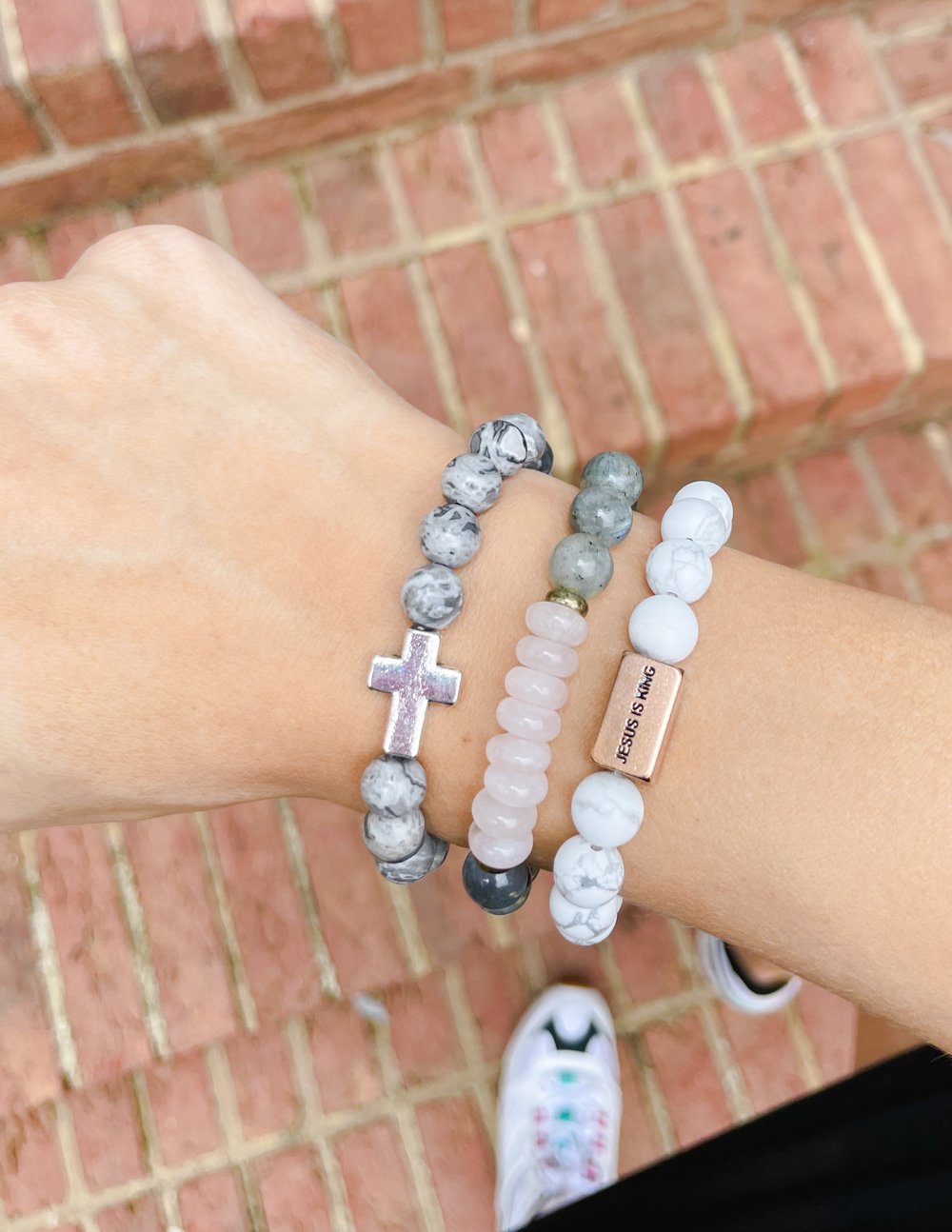 minimalist agape bracelet christian jewelry