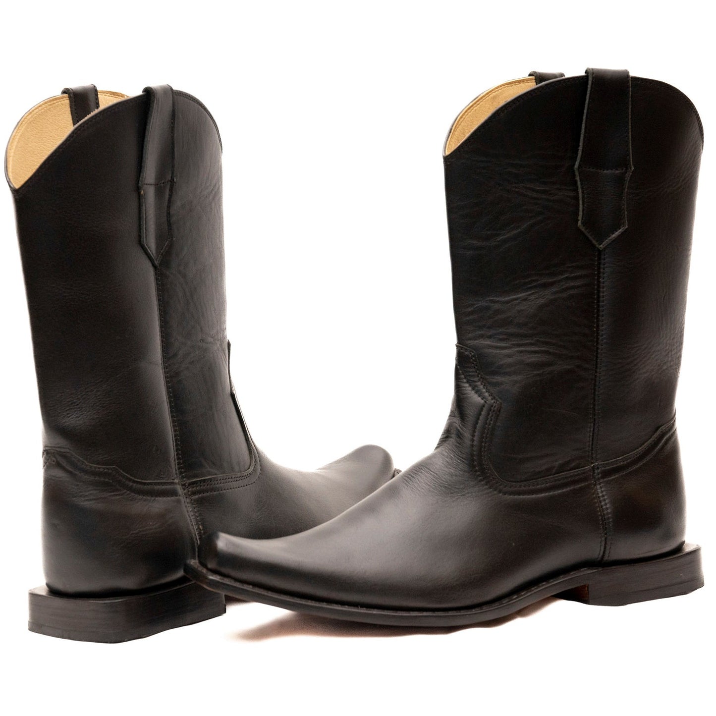Chain Stitched Cowboy Boots – Classic Western Footwear