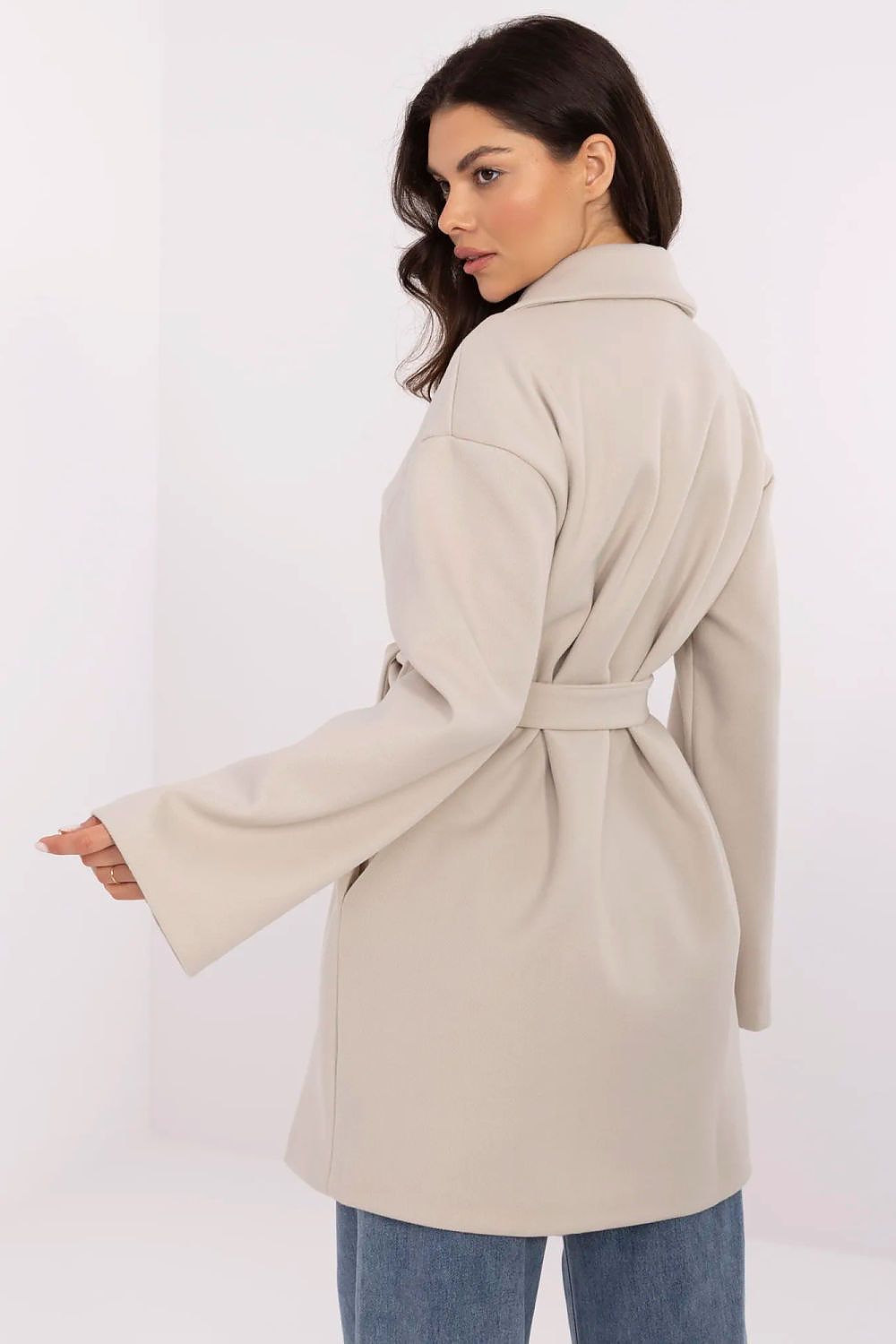 Selvarinne Double-Breasted Short Coat